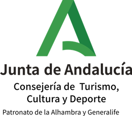 Junta de Andalucía - Consejería de Cultura y Patrocinio Histórico - Patronato de la Alhambra y Generalife con la 40 TotalEnergies Media maratón Ciudad de Granada 2024